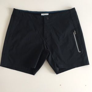 Columbia Womens 4 Outdoor Shorts Black Omni-Shield Advanced Repellency